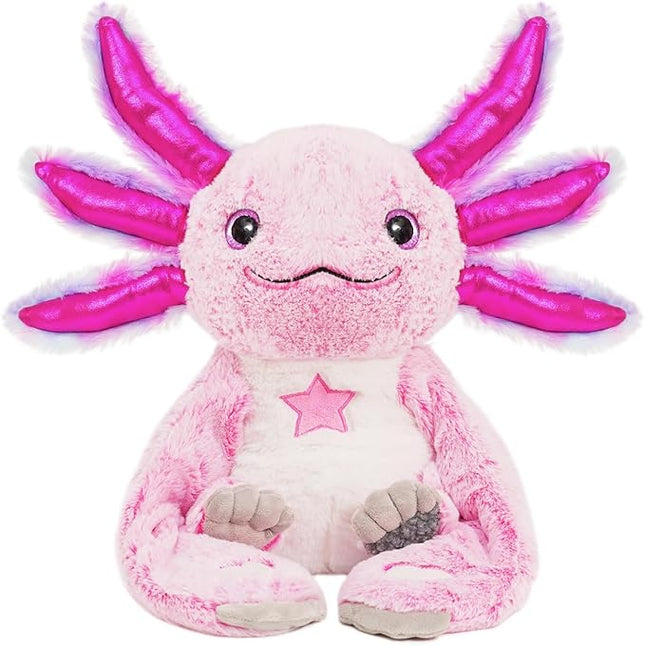 Weighted Stuffed Animal - Pink Axolotl 4.5 lbs, Ideal for Sensory Needs, Austism & Anxiety | Comfort & Relaxation for Both Kids and Adults