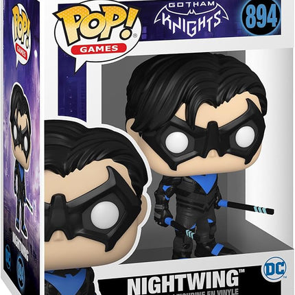 Funko POP! Games: Gotham Knights - Nightwing - Batman - Collectable Vinyl Figure - Gift Idea - Official Merchandise - for Kids & Adults - Video Games Fans - Model Figure for Collectors and Display