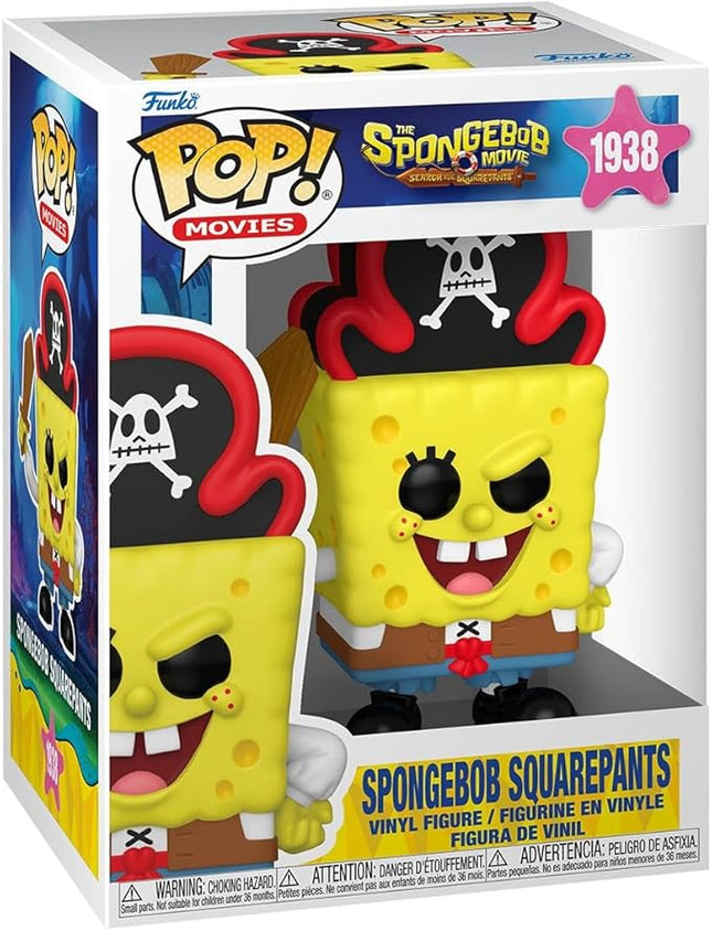 Funko Pop! Movies: The Spongebob Movie - Spongebob Squarepants - Collectable Vinyl Figure - Gift Idea - Official Merchandise - Toys for Kids & Adults - Cartoon Fans - Model Figure for Collectors