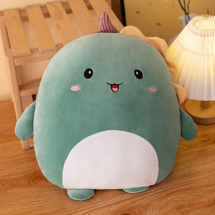 Dinosaur Plush Pillow, 16 inch Stuffed Animal Toy Kawaii Dinosaur Plushies Throw Pillow Gifts for Room Decor Kids Birthday Valentine