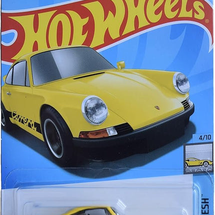 Mattel Hot Wheels Porsche 911 Carrera RS 2.7, Factory Fresh 4/10 [Yellow] 46/250