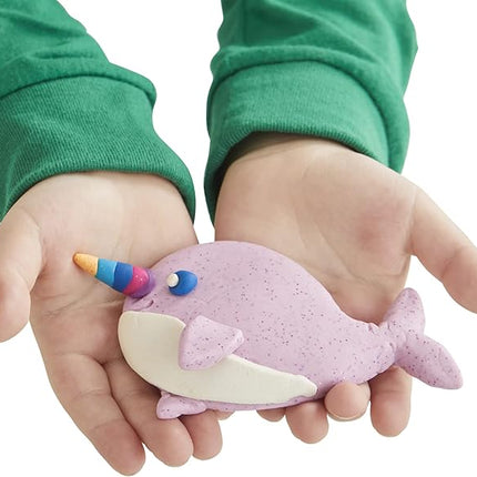 Play-Doh Sparkle and Scents Variety Pack of 16 Cans of Modeling Compound and 4 Tools, Arts and Crafts Toy for Kids 3 and Up, Non-Toxic