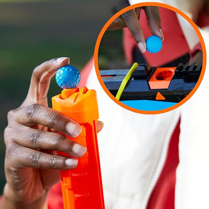 Nerf Rival Mirage XXIV-800 Blaster, 10 Nerf Rival Accu-Rounds, 2 Ways to Load, 8 Round Removable Magazine, Pump Action Priming, Gifts for Teens