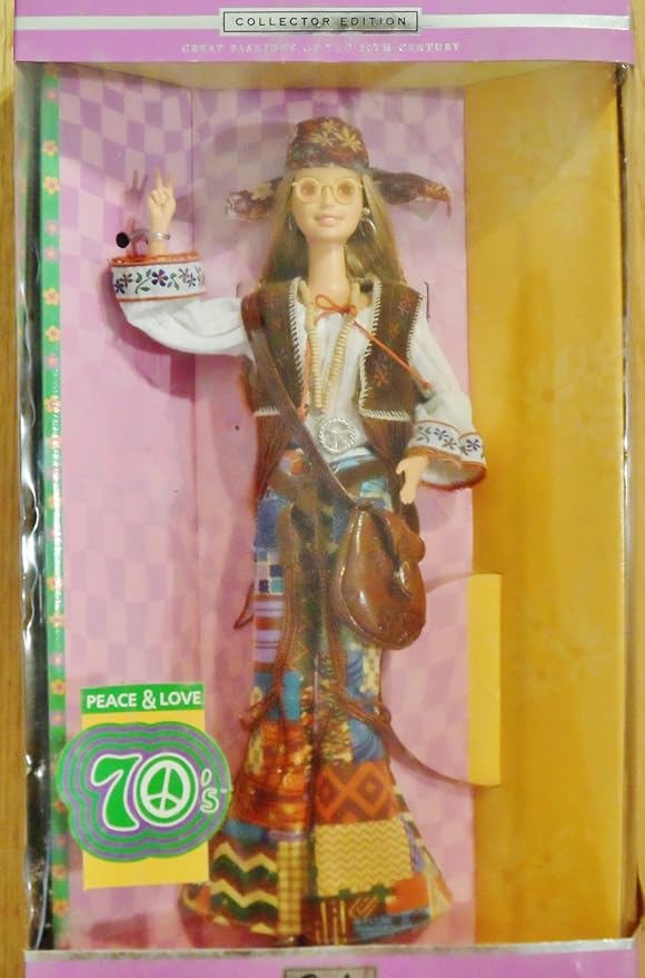 Peace and Love 70's Barbie