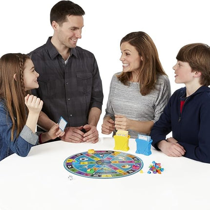 Hasbro Gaming Trivial Pursuit Game: Family Edition Board Game, Family Trivia Games for Adults and Kids, 2+ Players, Ages 8+ (Amazon Exclusive)