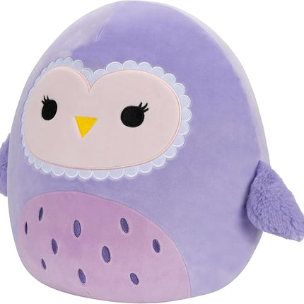 Squishmallows Original 14-Inch Scarlito Purple Barn Owl - Large Ultrasoft Official Jazwares Plush