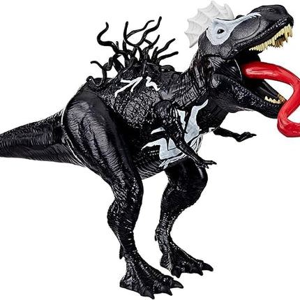 SPIDER-MAN Marvel Epic World of Action VenomVersus Venomsaurus Rex 16-Inch (40cm) Action Figure with Dino Chomp Action, Super Hero Toys for Kids Ages 4+