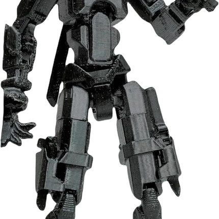 Assembed 3D Printed 5.54'' Stick 13 Action Figure, Multi-Jointed Titan13, Articulated T13 Desktop Decoration,12 in 1 T13 Accessories Best Birthday Festival Gift