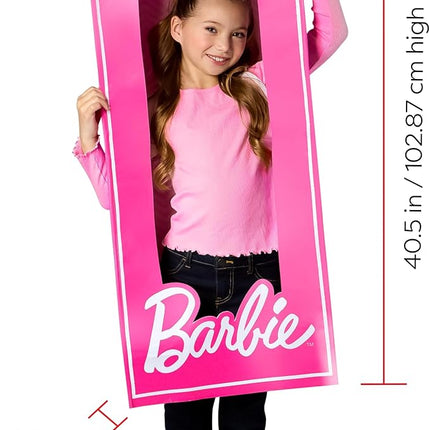 Rubies Barbie: Barbie Doll Box Costume for Kids, Girl's One Size