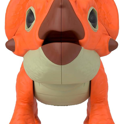 Fisher-Price Imaginext Jurassic World Dinosaur Action Figure with Kid-Activated Motion & Growing Spikes, 7.75-inch Aquilops Dino Toy