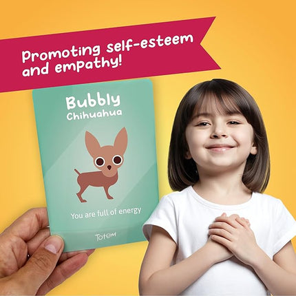 Totem Junior – Therapy Game for Kids | Self-Esteem & Team Building Card Game for Ages 5 and Up | SEL Activities for Children | Mindfulness & Counseling Tool for Home, Classroom & Family Bonding