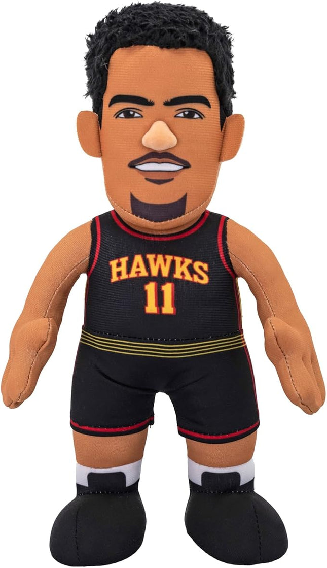 Bleacher Creatures Atlanta Hawks Trae Young 10" Plush Figure - A Superstar for Play and Display