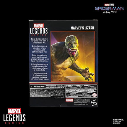 Marvel Legends Series Lizard, Spider-Man: No Way Home Deluxe Collectible 6 Inch Action Figure (Amazon Exclusive)