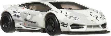 Hot Wheels Premium Car Culture Collectible Toy Car, 1:64 Scale Die-Cast LB-Works Lamborghini Huracan Coupe, Slide Street Vehicle with Real Riders Tires