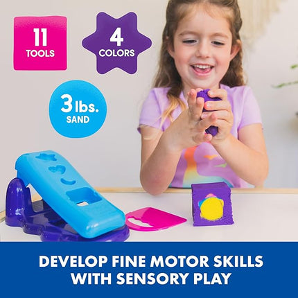 Educational Insights Playfoam® Sand Magic Reveal, 3 Pounds of Non-Toxic Sensory Compound, Toddler Activities, Gift for Ages 3+