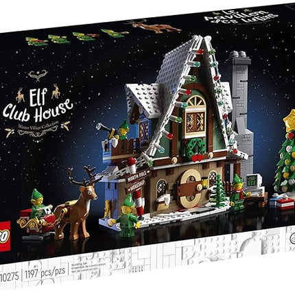 LEGO Elf Club House (10275) Building Kit; an Engaging Project and A Great Holiday Present Idea for Adults, New 2021 (1,197 Pieces)