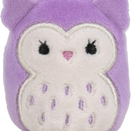 Squishville Mini-Squishmallows Besties Multipack - 14 Rainbow 2-Inch Plush Toys: Red Panda, Tabby Cat, Octopus & More