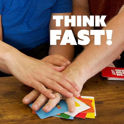 QUOKKA Board Games for Kids 8-12, Family Games for Kids and Adults - Don't Bee Last Party Pack Card Game Ages 6+ - Fast Paced 2-6 Players Easy to Learn - Perfect for Board Games for Family Night