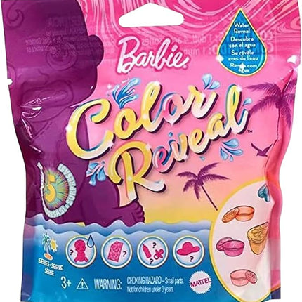 Barbie Color Reveal Baby Doll Sand & Sun Series (Bundle of 3) | 5 Surprise Reveals per Doll, Floatable Fruit Case & Accessories, Ages 3–9