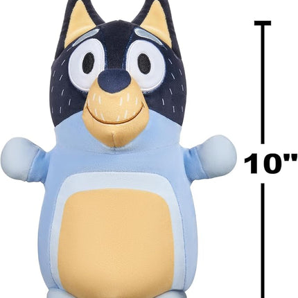 Squishmallows Original Bluey 10-Inch Bandit HugMees - Medium-Sized Ultrasoft Official Jazwares Plush