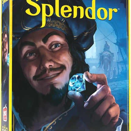 Asmodee Splendor Board Game - Master The Art of Wealth and Prestige! - Engaging Gem Mining Strategy Game for Kids & Adults, Ages 10+, 2-4 Players, 30 Min Playtime