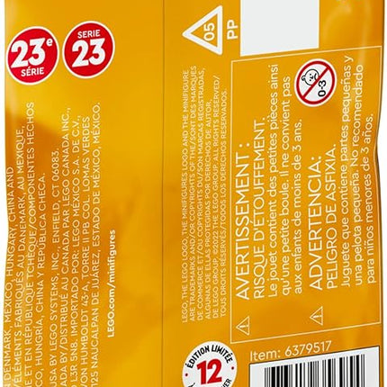 LEGO Minifigures Series 23 71034 Limited-Edition Building Toy Set; Imaginative Gift for Kids, Boys and Girls Ages 5+ (1 of 12 to Collect)
