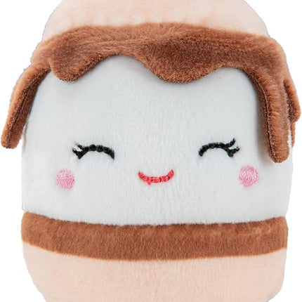 Squishville by Original Squishmallows Sweet Tooth Squad Plush - 2-Inch Bernice, Chanel, Cinnamon, Carmelita, Maya & Clara Plush - Toys for Kids