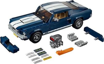 LEGO Creator Expert Ford Mustang 10265 Building Set - Exclusive Advanced Collector's Car Model, Featuring Detailed Interior, V8 Engine, Home and Office Display, Collectible for Adults and Teens