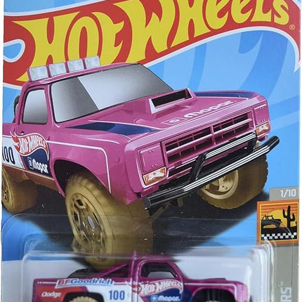 Hot Wheels '87 Dodge D100, Baja Blazers 1/10 [Pink] 181/250