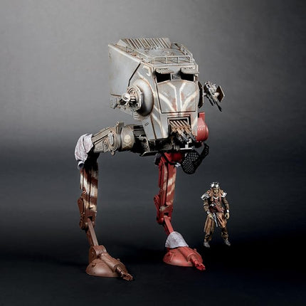STAR WARS The Vintage Collection The Mandalorian at-ST Raider Toy Vehicle with Figure, Toys for Kids Ages 4 and Up
