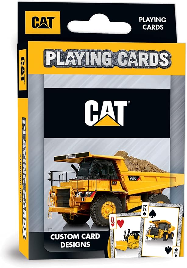 MasterPieces Family Games - Caterpillar Playing Cards - Officially Licensed Playing Card Deck for Adults, Kids, and Family
