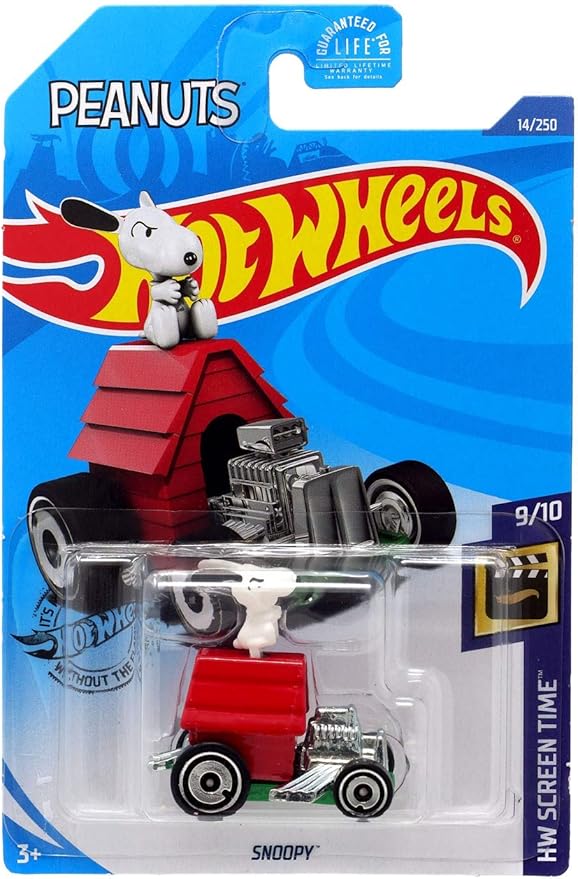 Hot Wheels 2020 Hw Screen Time Peanuts Snoopy, 14/250
