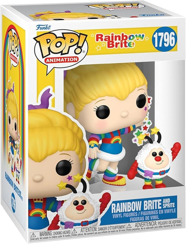 Funko Pop&Buddy: Rainbow Brite - Rainbow Brite and Twink - Collectable Vinyl Figure - Gift Idea - Official Merchandise - Toys for Kids & Adults - Ad Icons Fans - Model Figure for Collectors