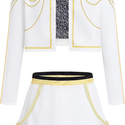 Girls Demon Pop Singer Hunters Costume 3-14 Years Stage Dance Idol Cosplay Outfit, Kids Halloween Costumes