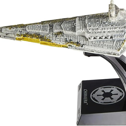 Hot Wheels Star Wars Starships Select Premium Diecast #33 Grand Admiral Thrawn's Star Destroyer Chimaera