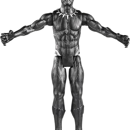 Avengers Marvel Titan Hero Series Black Panther Action Figure, 12-Inch Toy, Inspired by Marvel Universe, for Kids Ages 4 and Up