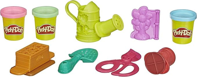 Play-Doh Growin' Garden Toy Gardening Tools Set for Kids with 3 Non-Toxic Colors