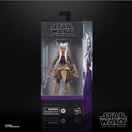 STAR WARS The Black Series Ahsoka Tano Toy 6-Inch-Scale Rebels Collectible Action Figure, Toys for Kids Ages 4 and Up