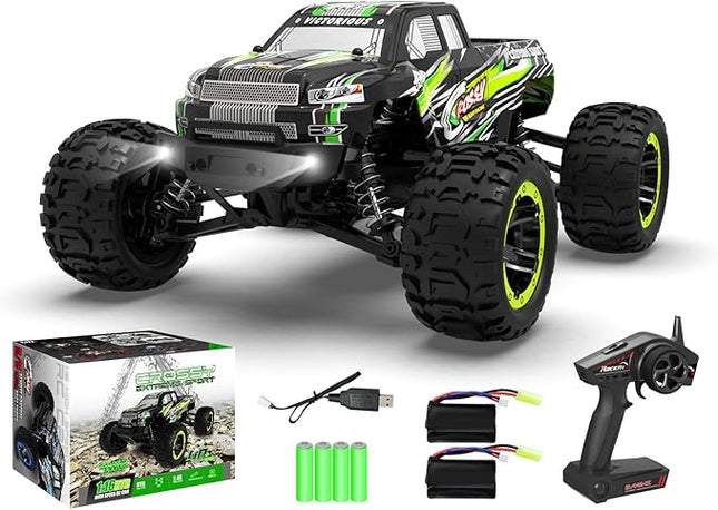 RACENT RC Truck 1:16 4x4 All Terrain RC Car 40KPH High Speed Remote Control Cars for Adults