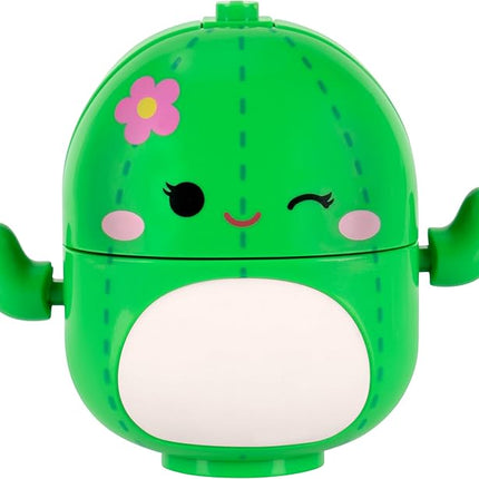 BLDR Squishmallows Buildable Figure Multipack - Junie The Banana, Maritza The Cactus, Shea The Cthulhu, Stacy The Squid - Squishmallows Fans 8+, 0141