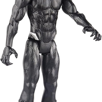 Avengers Marvel Titan Hero Series Black Panther Action Figure, 12-Inch Toy, Inspired by Marvel Universe, for Kids Ages 4 and Up