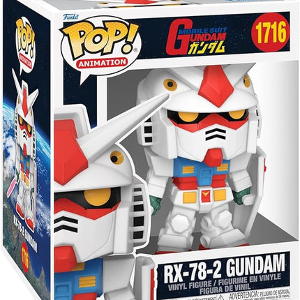 Funko POP! Super: MS Gundam - RX-78-2 Gundam - Mobile Suit Gundam - Collectable Vinyl Figure - Gift Idea - Official Merchandise - for Kids & Adults - TV Fans - Model Figure for Collectors and Display