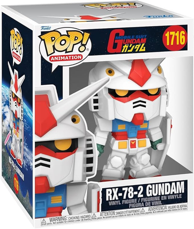 Funko POP! Super: MS Gundam - RX-78-2 Gundam - Mobile Suit Gundam - Collectable Vinyl Figure - Gift Idea - Official Merchandise - for Kids & Adults - TV Fans - Model Figure for Collectors and Display