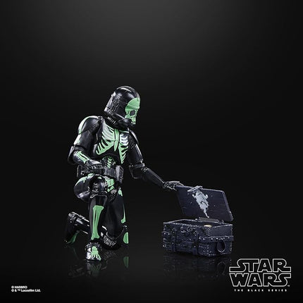STAR WARS The Black Series Clone Trooper (Halloween Edition) and PORG Toys, 6-Inch-Scale Holiday-Themed Collectible Figures, Ages 4 and Up
