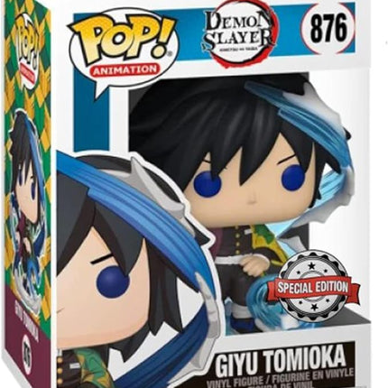 Funko Demon Slayer Giyu Tomioka Pop Figure (AAA Anime Exclusive)