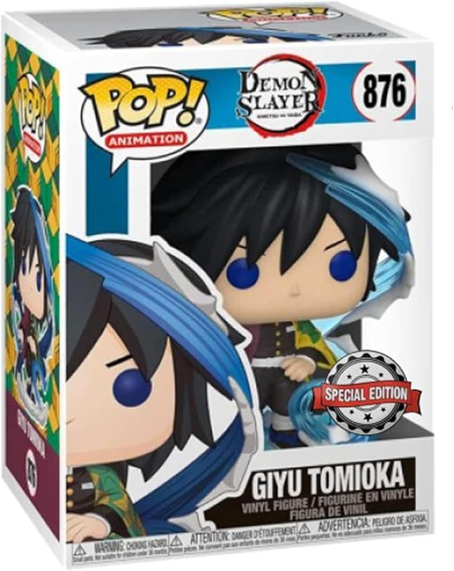 Funko Demon Slayer Giyu Tomioka Pop Figure (AAA Anime Exclusive)