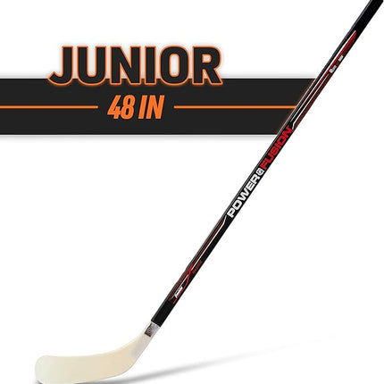 Franklin Sports NHL Kids Street Hockey Sticks - Youth, Junior + Senior Sticks - Right + Left Handed - 40", 48" + 56"