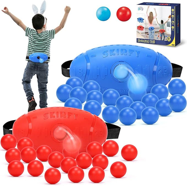 Skirfy Valentine's Party Shaking Swing Balls Game Set for Kids Adults,Backyard Family Toy with 40 Balls, Birthday Games Outdoors Indoors Bachelorette Party Games for Boys and Girls Age 5 6 7 8 9+