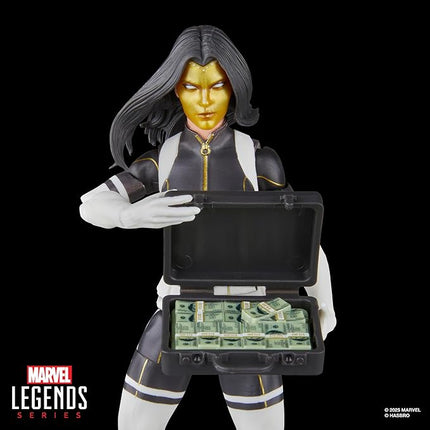 Marvel Legends Series Madame Masque & Crossbones, Marvel Super-Villains Comics Collectible 2-Pack, 6-Inch Action Figures (Amazon Exclusive)