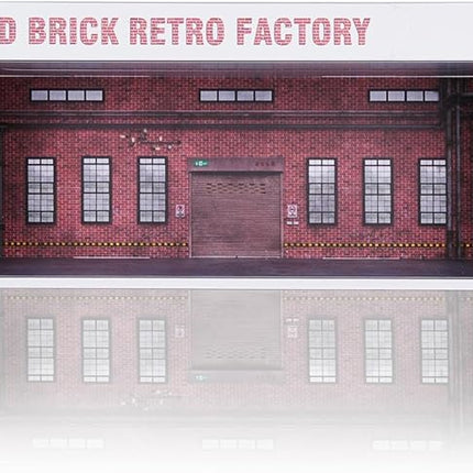 Display Case for Hot Wheels: Stackable Parking Garage for 1/64 Scale Matchbox Toy Car, FoamBoard Storage for Monster Trucks with LED Light and Acrylic Cover, 2025 Upgraded Red Bricks